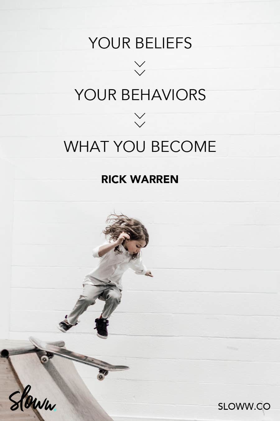 Sloww Purpose Driven Life Rick Warren Quote