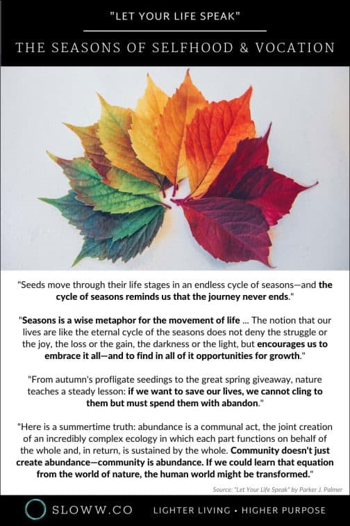 Let Your Life Speak by Parker J. Palmer (Deep Book