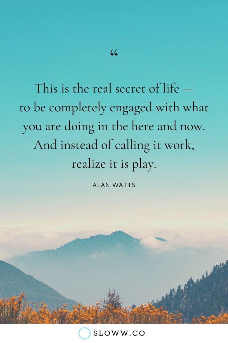 Alan Watts Quotes 50+ AllTime Best to Live a Meaningful Life Sloww