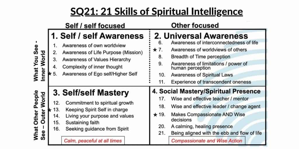 SQ21 21 Skills of Spiritual Intelligence