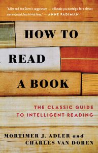 How to Read a Book Cover