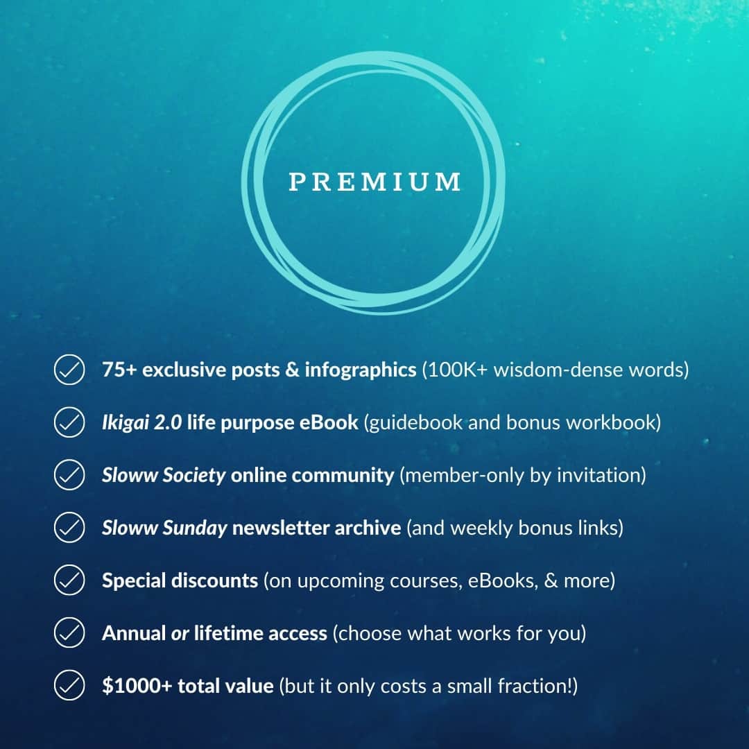 Sloww Premium Membership Overview