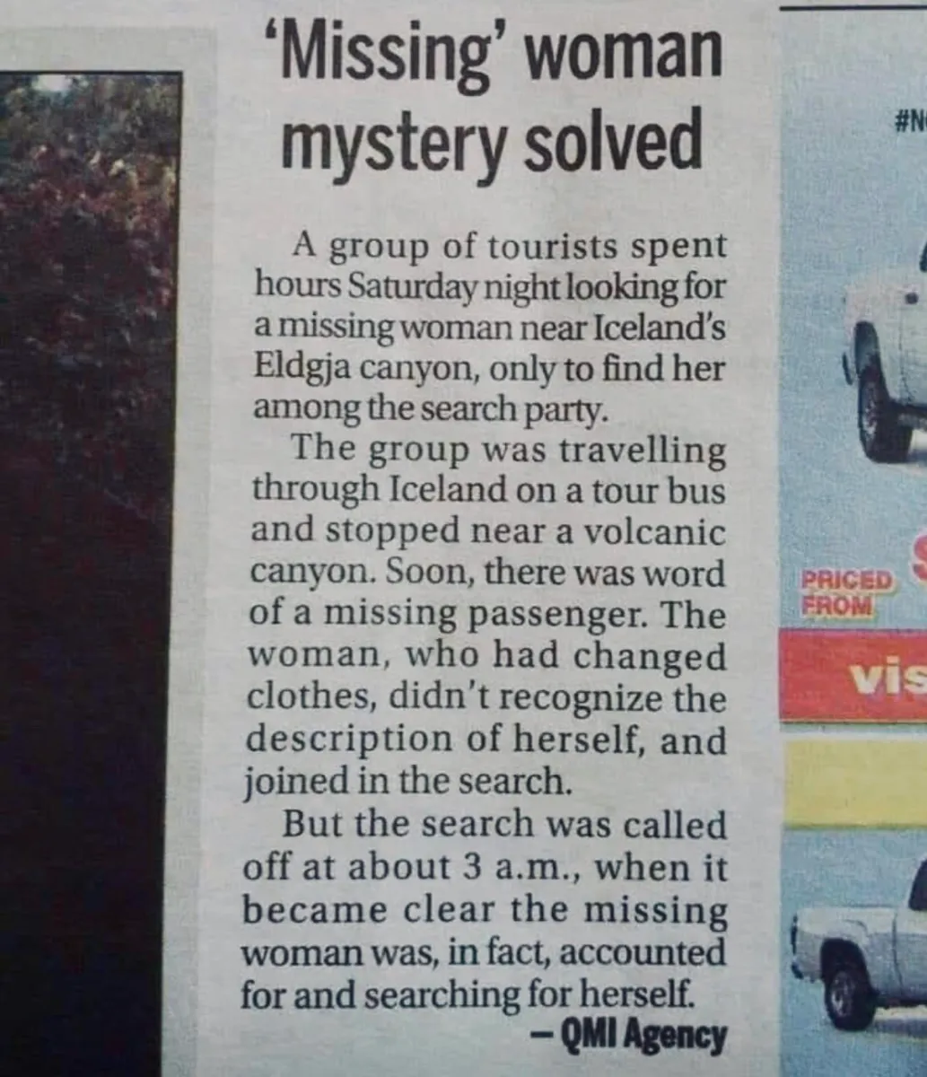 Missing Woman Search Party