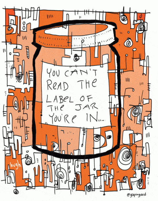 Can't Read Label Jar You're In