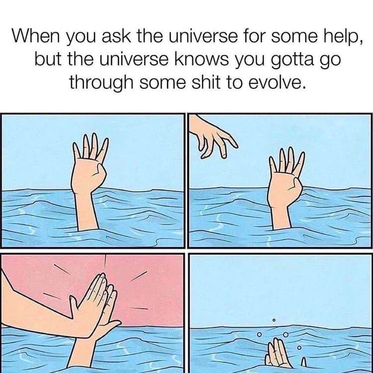 Universe Help Meme