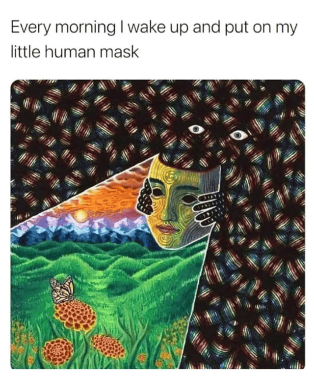 Universe Human Mask Meme